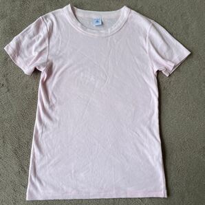 PETIT BATEAU プチバトー 半袖Tシャツ   ベビーピンク 試着程度 無地Tシャツの画像1