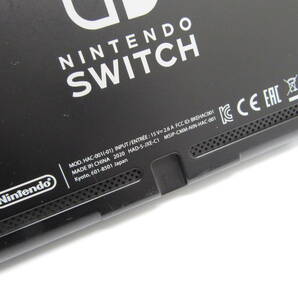 T9552☆任天堂 Nintendo Switch スイッチ本体+左右ジョイコンのみ HAC-001(-01) バッテリー強化型 動作確認後初期化済【Ver.17.0.0】中古品の画像4