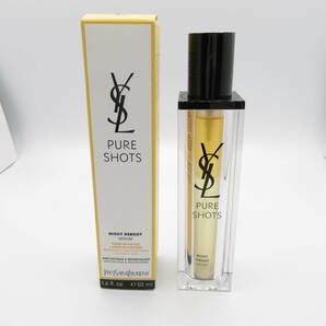 T9691☆イヴ・サンローラン Yves Saint Laurent ピュアショット ナイトセラム 美容液 50mL フランス製 未使用品【コスメ】の画像1