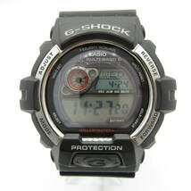 T9897☆CASIO G-SHOCK タフソーラー マルチバンド6 GW-8900【3268】GW-8900-1JF カシオ Gショック 中古品【時計】_画像1