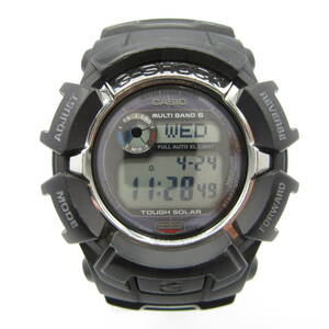 T9898☆CASIO G-SHOCK タフソーラー マルチバンド6 GW-2310【3195】GW-2310-1JF カシオ Gショック 中古品【時計】