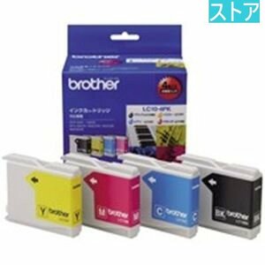 新品・ストア★ブラザー 純正インク　LC10-4PK　4色パック 新品・未使用