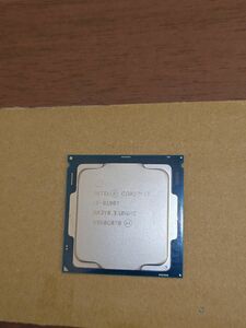  INTEL CPU Core i3-8100T LGA1151 確認済み