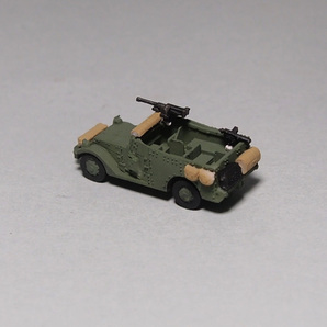 1/144 WWII USA M3 Scout Car green paintedの画像2