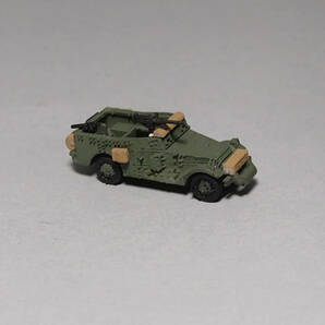1/144 WWII USA M3 Scout Car green paintedの画像1