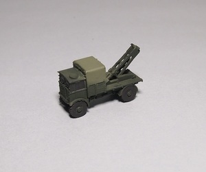 1/144 WWII British Matador Recovery Truck green painted