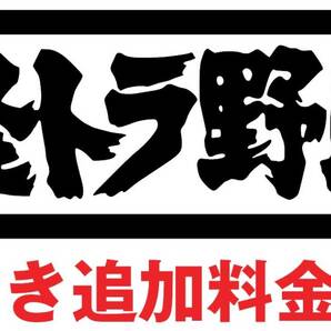 【S101】「軽トラ野郎」カッティングステッカー10~29cm＠トラック野郎デコトラアートトラックの画像2