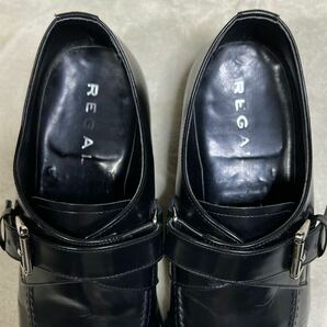 【REGAL】 リーガル スワールトゥ モンクストラップシューズ 革靴 モンクストラップ ビジネスシューズ 26 日本製 の画像4