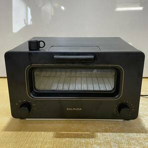 P♪ BALMUDA バルミューダ The Toaster ザ トースター スチームトースター K01E-KG ブラック 2019年製 動作確認済みの画像1