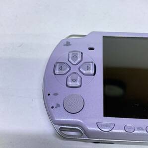 P♪ SONY ソニー PSP-2000 ラベンダーパープル 本体 プレイステーションポータブル 純正ソフトケース付 PlayStation Portable 動作未確認の画像5