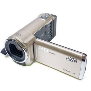 A♪ JVC Everio エブリオ GZ-HM460-N FULL HD ビクター デジタルビデオカメラ バッテリー付き 動作未確認