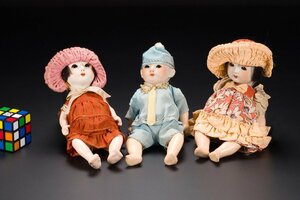  peace made bisque doll sake . other 3 body 26cm 676