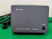 TRIO トリオ 直流安定化電源 PS-30　中古品_画像1