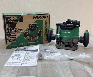 未使用　HiKOKI 36V コードレスルータ M3612DA(NN)