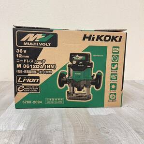 未使用 HiKOKI 36V コードレスルータ M3612DA(NN) RN-01の画像5