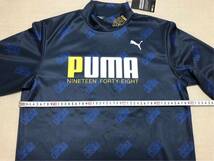 送料無料◆新品◆プーマ ゴルフ AOP 長袖 モックネックシャツ◆(L)◆539369-02◆PUMA GOLF_画像2