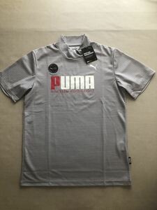 送料無料◆新品◆PUMA GOLF 半袖モックネックシャツ◆(L)◆539845-03◆プーマ ゴルフ