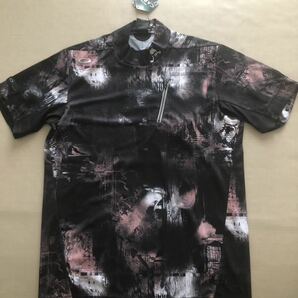 送料無料◆新品◆オークリー SKULL BLURRED MOCK SHIRT◆(XL)◆FOA404227-00G◆OAKLEY スカル 半袖シャツ