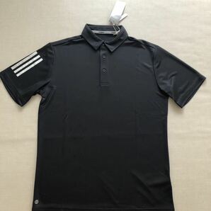 送料無料◆新品◆adidas GOLF 3ストライプ 半袖シャツ◆(M)◆Z7744 (HI5608)◆アディダス ゴルフ