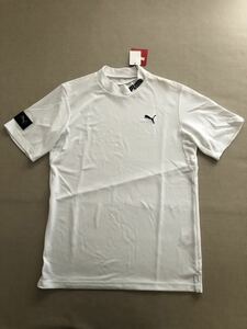  free shipping * new goods *PUMA GOLF short sleeves mok neck shirt *(L)*624431-02* Puma Golf 