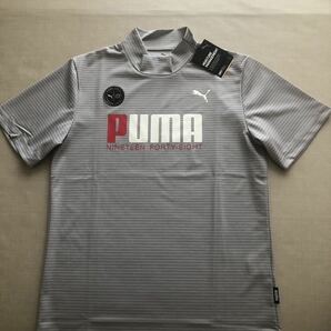 送料無料◆新品◆PUMA GOLF 半袖モックネックシャツ◆(M)◆539845-03◆プーマ ゴルフ