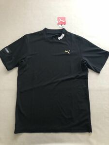 送料無料◆新品◆PUMA GOLF 半袖モックネックシャツ◆(L)◆624431-01◆プーマ ゴルフ