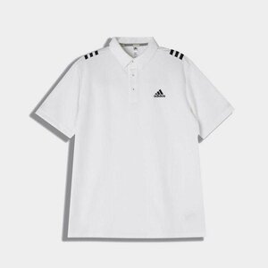 送料無料◆新品◆adidas GOLF ショルダーストライプス ボタンダウン シャツ◆(O)◆IZK33-GS9509◆アディダス ゴルフ