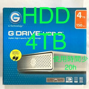 ★ 4TB G drive USB-C 外付けハードディスク USB 3.1 g-technology 中古 ★ 0G05669