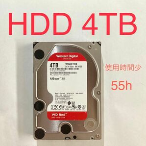 ★ 4TB WD RED 3.5インチ SATA 内蔵型HDD 中古 ★ WD40EFRX 内蔵型ハードディスク ★