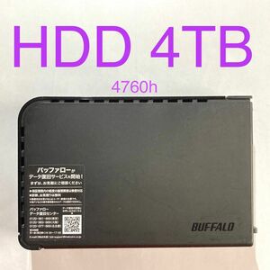 ★ 4TB BUFFALO HD-LX4.0U3D 外付けハードディスク 外付けHDD 中古 ★