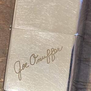 【ZIPPO】1974年製 #250 ”Joe Oneffer” ”Glown” / ハイポリッシュクロームフィニッシュ + オートグラフ / 状態良好の個体の画像1