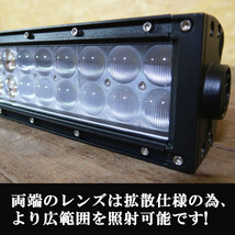 【訳あり】LEDワークライト 300W led ライトバー 作業灯 投光器 24v 12v 車 倉庫 フォークリフト トラック 船 現場 灯 工事 広角 拡散_画像3