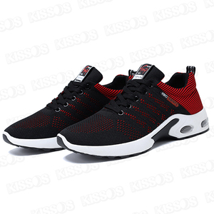  shoes mesh men's sneakers running shoes red (29.)