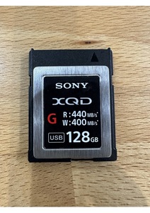 SONY XQDカード QD-G128E 128GB 中古