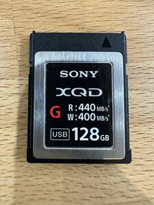 SONY XQDカード QD-G128E 128GB 中古 ②