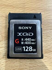 SONY XQDカード QD-G128E 128GB 中古　③