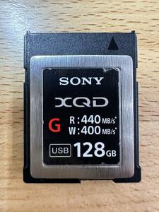 SONY XQD card QD-G128E 128GB used ③