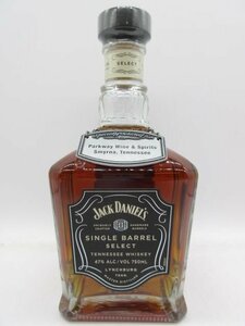 未開栓 洋酒 ジャックダニエル シングルバレル セレクト JACK DANIEL'S SINGLE BARREL SELECT 750ml 47% 送料無料