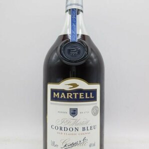 未開栓 洋酒 マーテル コルドンブルー MARTELL CORDON BLEU 1000ml 40% ブランデー コニャック 送料無料の画像1
