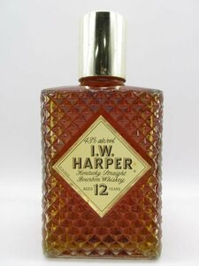 未開栓 ハーパー 12年 I.W.HARPER 750ml 43% バーボンウイスキー ※封印シール一部千切れ 送料無料