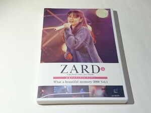 ZARD「CD&DVD COLLECTION No.52 What a beautiful memory 2008 Vol.1」DVD