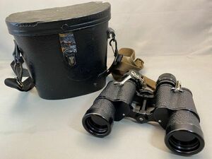 【1円スタート】EAGLE CROWN COATED OPTICS 8X35 Field 7°　No.21073・ケース、ストラップ付き・中古・ジャンク品