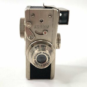 1円～ Steky ステキー 16mm 1:3.5 F=25mm ミニカメラ フィルムカメラ 説明書 タグ付き F04-38の画像2