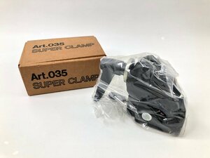 未使用 Manfrotto マンフロット Art.035 SUPER CLAMP クランプ カメラ ① S04-15