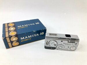 マミヤ MAMIYA-16 AUTOMATIC SEKOR 25mm F2.8 スパイカメラ 元箱有り S04-13