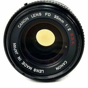 1円～ Canon キャノン FD 35mm 1:2 S.S.C. カメラレンズ 一眼レフ G04-10の画像3