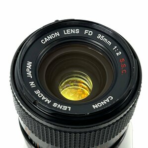 1円～ Canon キャノン FD 35mm 1:2 S.S.C. カメラレンズ 一眼レフ G04-10の画像8