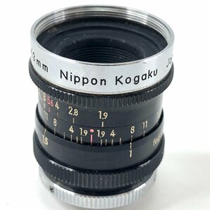 NIKON ニコン Nippon Kogaku Cine Nikkor f=13mm 1.9 レンズ F04-54の画像2