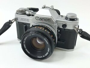 1円～ Canon キャノン AE-1 FD 50mm 1:1.8 S.C. 通電OK ジャンク 一眼レフ フィルムカメラ G04-22