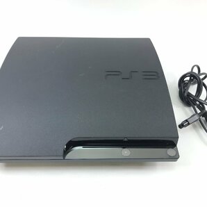 1円～ SONY ソニー PS3 PlayStation3 プレステーション3 CECH-2500A ブラック 本体のみ 初期化済み S04-33の画像1